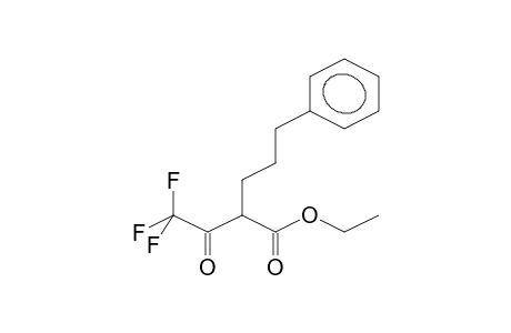 ETHYL 2-(3-PHENYLPROPYL)TRIFLUOROACETYLACETATE