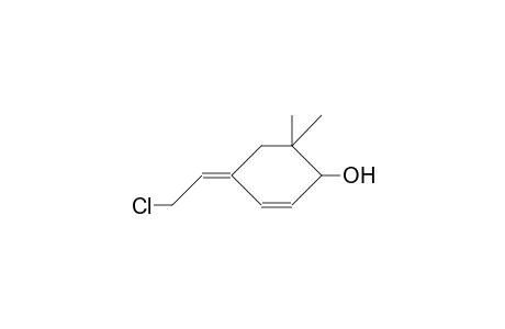 1-Chloro-2(E),4-ochtodiene-6(R*)-ol