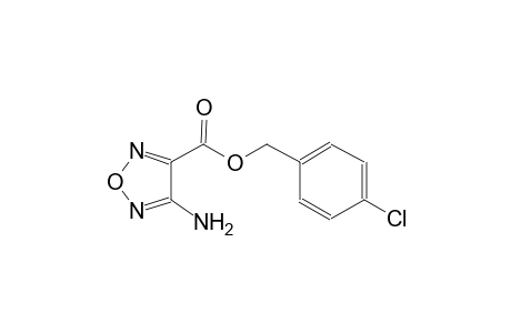 4-chlorobenzyl 4-amino-1,2,5-oxadiazole-3-carboxylate