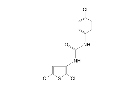 1-(p-chlorophenyl)-3-(2,5-dichloro-3-thienyl)urea