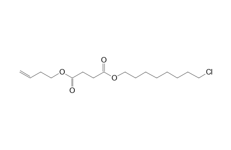 Succinic acid, 8-chlorooctyl but-3-en-1-yl ester