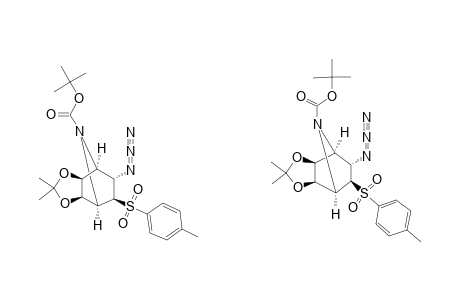 #16;(+/-)-(1SR,2RS,3SR,4SR,5SR,6RS)-5-ENDO-AZIDO-7-TERT.-BUTOXYCARBONYL-2,3-EXO-ISOPROPYLIDENEDIOXY-6-EXO-PARA-TOLUENESULFONYL-7-AZABICYCLO-[2.2.1]-HEPT