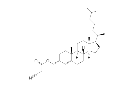 Acetonitrile, (acetyloxy)[(3E)-cholest-4-en-3-ylidene]-