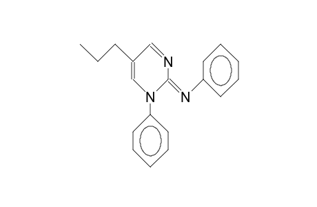 1,2-DIHYDRO-1-PHENYL-2-(PHENYLIMINO)-5-PROPYLPYRIMIDINE