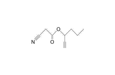 1-hexyn-3-ol, cyanoacetate