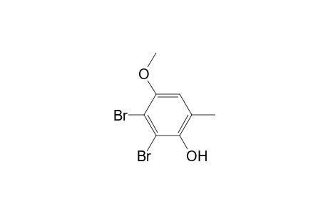 Phenol, 2,3-dibromo-4-methoxy-6-methyl-