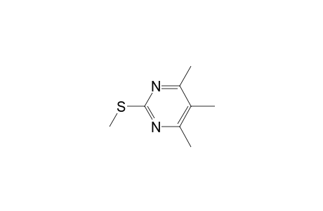 4,5,6-trimethyl-2-(methylthio)pyrimidine