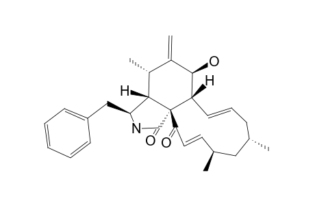 (11)-CYTOCHALASA-6(12),13,19-TRIENE-1,21-DIONE-16,18-DIMETHYL-7-HYDROXY-10-PHENYL-(7S*,13E,16S*,18R*,19E)