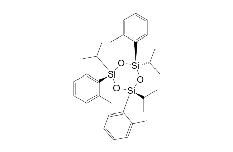 (cis,trans)-1,3,5-Triisopropyl-1,3,5-tri-o-tolylcyclotrisiloxane