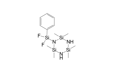 Cyclotrisilazane, 1-(difluorophenylsilyl)-2,2,4,4,6,6-hexamethyl-