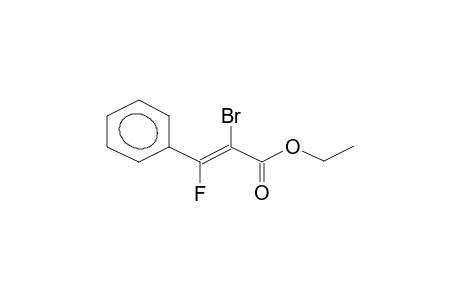 ETHYL (E)-ALPHA-BROMO-BETA-FLUOROCINNAMATE