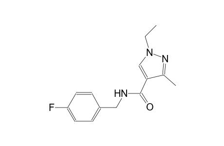 1-ethyl-N-(4-fluorobenzyl)-3-methyl-1H-pyrazole-4-carboxamide