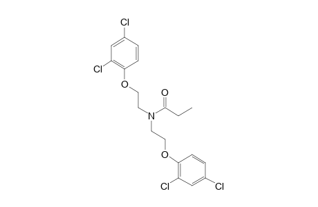 N,N-bis[2-(2,4-dichlorophenoxy)ethyl]propionamide