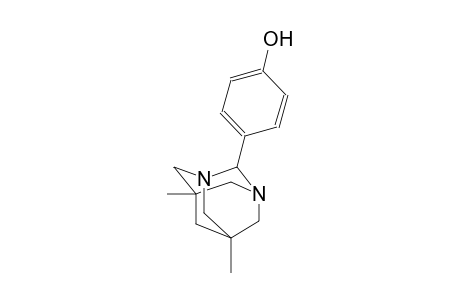 phenol, 4-(5,7-dimethyl-1,3-diazatricyclo[3.3.1.1~3,7~]dec-2-yl)-