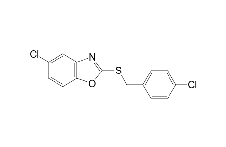 5-chloro-2-[(p-chlorobenzyl)thio]benzoxazole