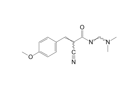 alpha-cyano-N-[(dimethylamino)methylene]-p-methoxycinnamamide