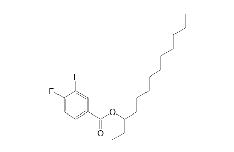 3,4-Difluorobenzoic acid, 3-tridecyl ester