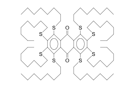 Octakis(octylthio)-9,10-anthraquinone