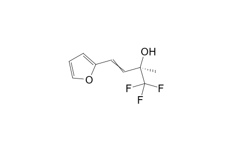 (2R)-1,1,1-trifluoro-4-(2-furyl)-2-methyl-but-3-en-2-ol