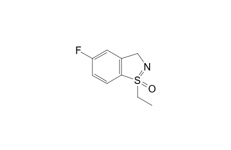 1-Ethyl-5-fluoro-3H-1.lambda.4-benzo[d]isothiazole 1-oxide