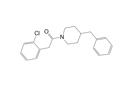 4-Benzyl-1-[(2-chlorophenyl)acetyl]piperidine