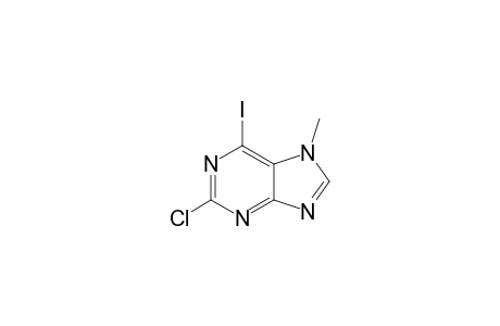 7H-Purine, 2-chloro-6-iodo-7-methyl-