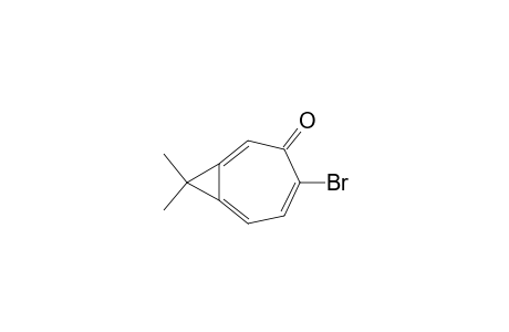 4-Bromo-8,8-dimethylbicyclo[5.1.0]octa-1,4,6-trien-3-one