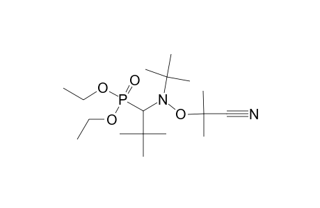 2-METHYL-2-[N-TERT.-BUTYL-N-(1-DIETHOXYPHOSPHORYL-2,2-DIMETHYLPROPYL)-AMINOXY]-PROPIONITRILE