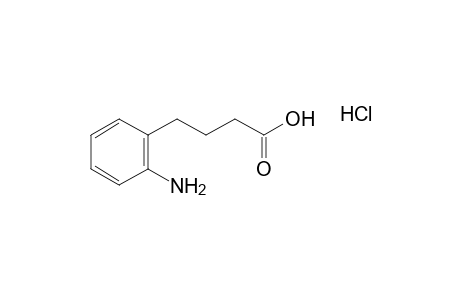 4-(o-Aminophenyl)butyric acid, hydrochloride