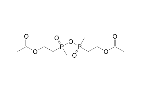 2-ACETOXYETHYL-METHYL-PHOSPHINIC-ACID-ANHYDRIDE