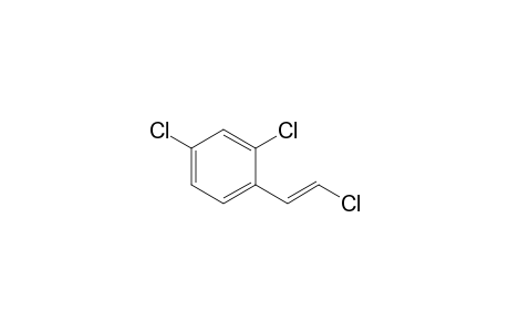 Benzene, 2,4-dichloro-1-(2-chloroethenyl)-