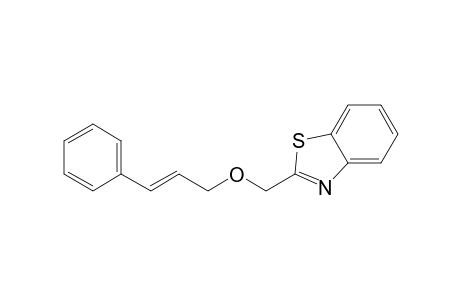 2-[[(E)-3-phenylprop-2-enoxy]methyl]-1,3-benzothiazole