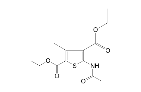 5-acetamido-3-methyl-2,4-thiophenedicarboxylic acid, diethyl ester