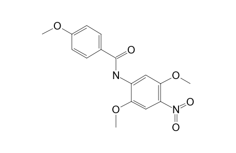 Benzamide, N-(2,5-dimethoxy-4-nitrophenyl)-4-methoxy-