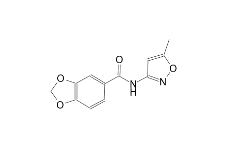 N-(5-methyl-3-isoxazolyl)-1,3-benzodioxole-5-carboxamide