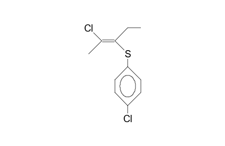 (E)-2-CHLORO-3-(4-CHLOROBENZENESULFENYL)-2-PENTENE