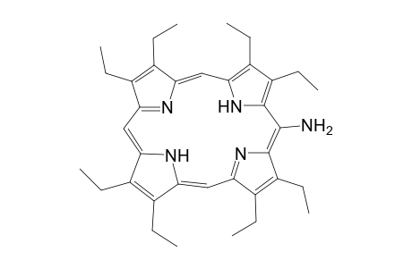 21H,23H-Porphin-5-amine, 2,3,7,8,12,13,17,18-octaethyl-