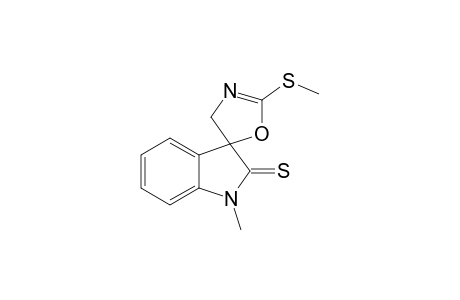 1'-methyl-2-(methylthio)spiro[4H-oxazole-5,3'-indoline]-2'-thione
