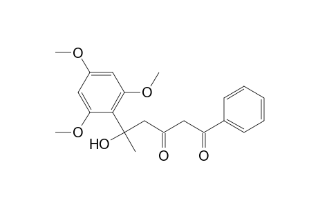 5-Hydroxy-1-phenyl-5-(2,4,6-trimethoxyphenyl)hexane-1,3-dione