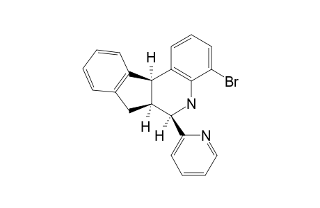 (6R,6aS,11bS)-4-Bromo-6-pyridin-2-yl-5,6a,7,11b-tetrahydro-6H-indeno[2,1-c]quinoline