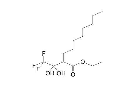 Ethyl 2-octyltrifluoroacetylacetate, hydrate