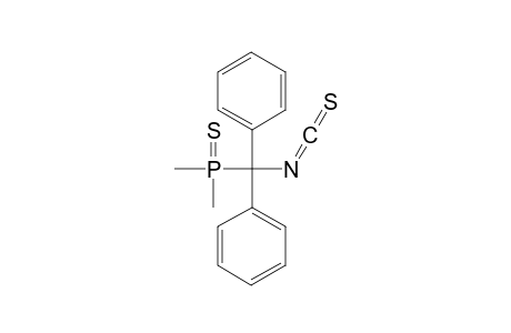 [(ISOTHIOCYANATO)-DIPHENYLMETHYL]-DIMETHYLPHOSPHIN-SULFIDE