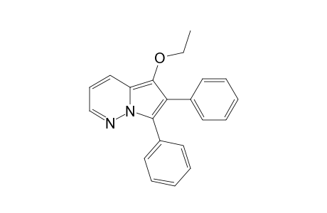 5-Ethoxy-6,7-diphenylpyrrolo[1,2-b]pyridazine