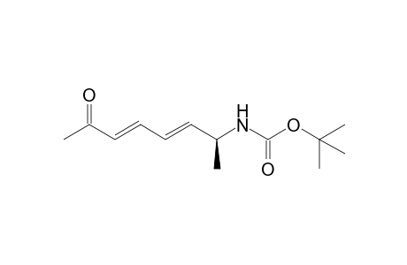 (3E,5E,7S)-7-(tert-Butyloxycarbonylamino)-3,5-octadien-2-one