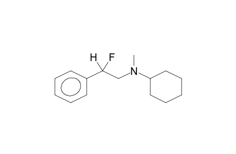 N-CYCLOHEXYL-N-(2-PHENYL-2-FLUOROETHYL)-N-METHYLAMINE