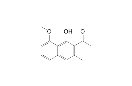 2-ACETYL-1-HYDROXY-8-METHOXY-3-METHYLNAPHTHALENE