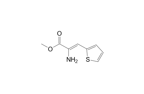 2-Propenoic acid, 2-amino-3-(2-thienyl)-, methyl ester, (Z)-