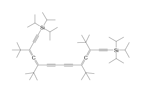 3,5,10,12-tetrkis(t-Butyl)-1,14-bis(triisopropylsilyl)tetradeca-3,4,10,11-tetraene-1,6,8,13-tetrayne