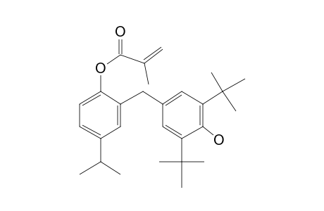 2-(3,5-di-T-Butyl-4-hydroxybenzyl)-4-(1-methylethyl)phenyl methacrylate