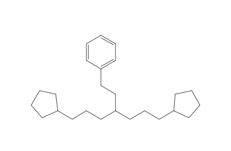 Benzene, [6-cyclopentyl-3-(3-cyclopentylpropyl)hexyl]-